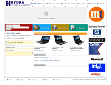 Tablet Screenshot of hydra.com.sg
